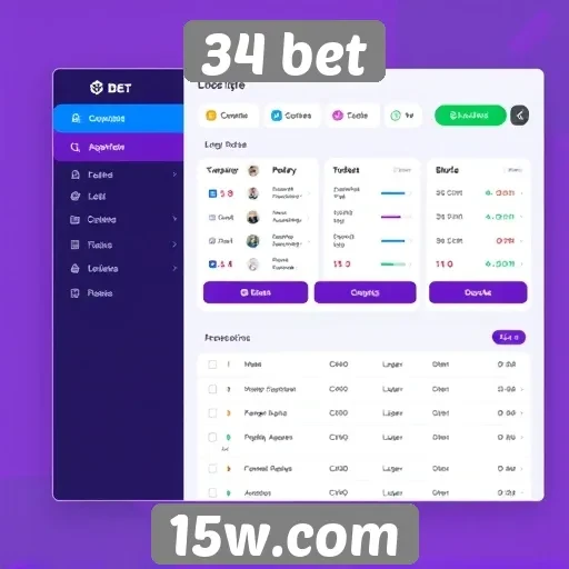 Interface do usuário no 34 bet é intuitiva