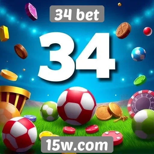 Variedade de jogos disponíveis no 34 bet